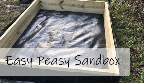 Diy Covered Sandbox Kids, How To Build A Sandbox With Cover, Build Sandbox With Cover, How To Build A Sand Box For Kids, Dog Sandbox Ideas, Homemade Sandbox With Lid, Kids Sandbox Ideas Backyards, Sandbox Diy With Lid, Easy Diy Sandbox Ideas