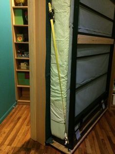 This is by far the coolest murphy bed and Ikea Hack that I have ever seen.                                                                                                                                                                                 More Skjulte Rum, Playroom/guest Room, Murphy Bed Ideas, Beautiful Bed Designs, Simple Bed Designs, Murphy Bed Ikea, Queen Murphy Bed, Modern Murphy Beds, Murphy Bed Diy