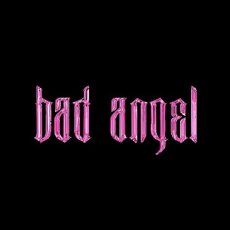 Pink Aesthetic Tumblr, Y2k Pink Aesthetic, Bad Angel, Angel Logo, Group Names Ideas, Typo Logo Design, Aesthetic Profile Picture Cartoon Soft, Pink Grunge, Overlays Picsart