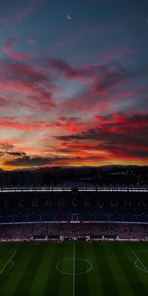 Football Wallpaper Iphone, Stadium Wallpaper, Soccer Backgrounds, Fc Barcelona Wallpapers, Soccer Photography, 4k Wallpaper Iphone, Soccer Inspiration, Barcelona Soccer, Sun Sets