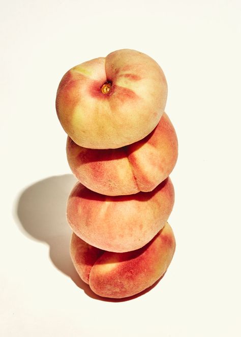 Flat Peaches, Donut Peach, Ingredients Photography, Peach Aesthetic, Peach Fruit, The Wilds, Fruit Photography, Present Time, Peach Trees