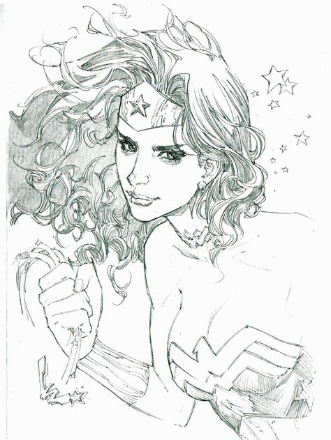 Wonder Woman by Kenneth Rocafort Kenneth Rocafort, Amazonian Warrior, Grayscale Image, Dc Comic Books, Earth Art, Hero Girl, Art Gallery Room, A Wolf, Gallery Room