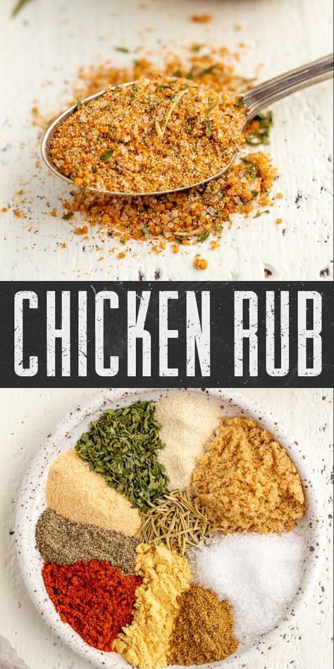 Homemade Chicken Rub, Chicken Tenderloin Seasoning Recipes, Chicken Spices Rub, Chicken Seasoning Recipes Dry Rubs, Kicken Chicken Seasoning, Season Grilled Chicken, Grilled Chicken Recipes Seasoning, Best Ways To Season Chicken, Chicken Seasoning Recipes Grilled