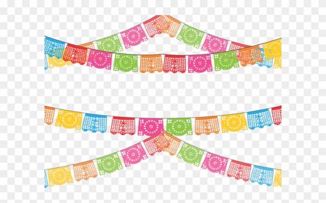 Mexican Banner Papel Picado, Mexican Background, Mexican Banner, Mexican Clipart, Free Teacher Appreciation Printables, Family Reunion Decorations, Cake Printable, Picado Banner, Flower Border Png