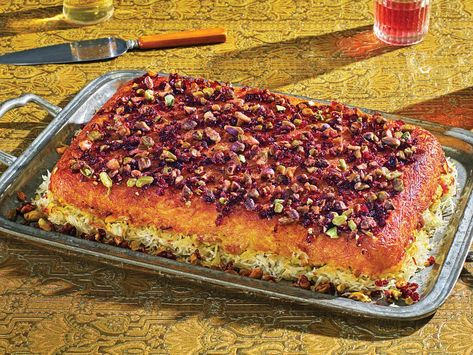 How to Perfect the Imperfect Art of Iranian Rice Tahdig Iranian Rice, Tahdig Recipe, Herbed Rice, Buttery Rice, Saffron Chicken, Imperfect Art, Recipe With Chicken, Rice With Chicken, Saffron Rice