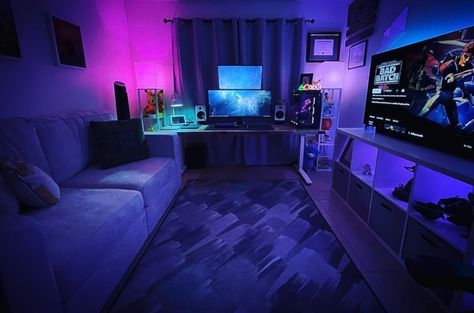 Games Room Inspiration, Home Recording Studio Setup, Small Game Rooms, Bedroom Redesign, Music Studio Room, Cute Room, Video Game Room Design, Video Game Rooms, Apartment Living Room Design