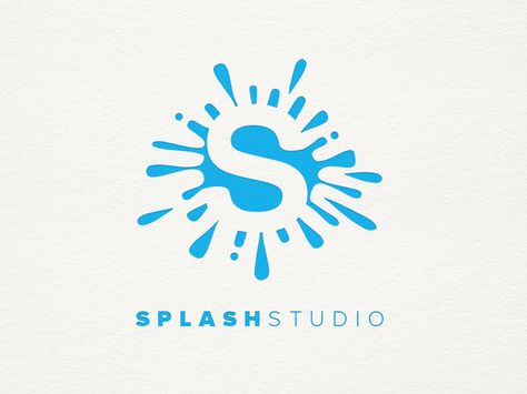 Splash Logo Design, Splash Logo, Movie Poster Room, Museum Branding, Milk Splash, Sigil Magic, Poster Room, Letter Logo, Car Wash