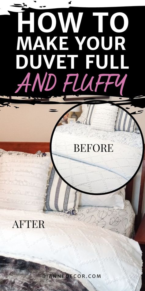 How To Make Your Duvet Full and Fluffy Bed Spread, Amazon Home Decor, Hotel Bed, Make Your Bed, Guest Bedrooms, Amazon Home, How To Make Your, Youtube Video, Dumb And Dumber