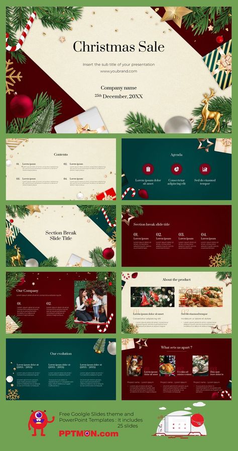 Christmas Sale Free Google Slides Template PowerPoint Theme – You can prepare for this special day with a presentation.

#FREEPPTTEMPLATE, #PPTDESIGN, #POWERPOINTDESIGN, #POWERPOINTTEMPLATE, #GOOGLESLIDES, #GOOGLESLIDESTHEME, #GOOGLEPRESENTATION, #PRESENTATIONDESIGN, #FREEPOWERPOINTTEMPLATES Christmas Presentation Ideas, Holiday Website Design, Christmas Presentation Design, Christmas Sale Poster Design, Christmas Website Design, Christmas Powerpoint, Christmas Presentation, Christmas Sale Poster, Cool Powerpoint