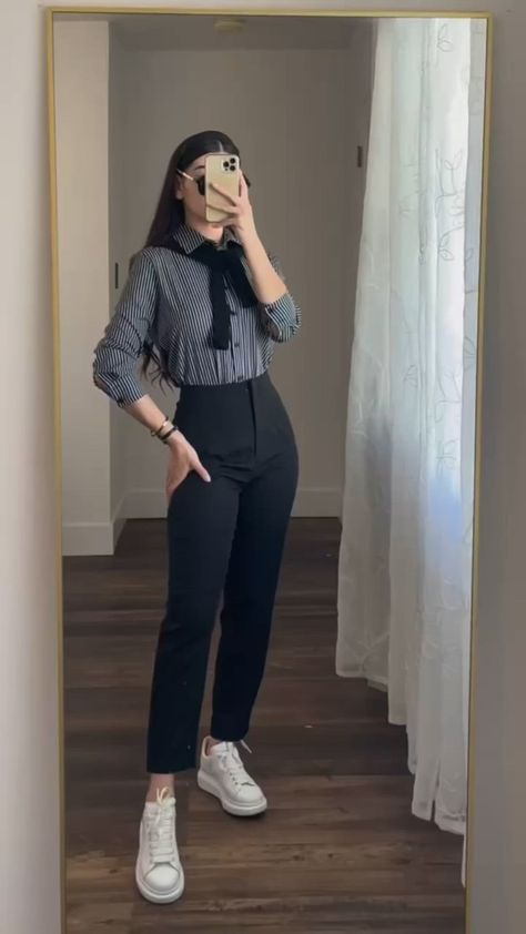 Simple Casual Outfits, Used Dresses, Business Casual Outfits For Work, Casual Outfits For Teens, Modest Dresses Casual, Uni Outfits, Girl Boss Style, Black Party Dresses, Fashion Mistakes