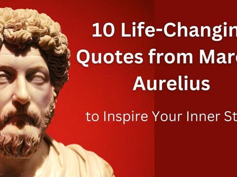 10 Life-Changing Quotes from Marcus Aurelius to Inspire Your Inner Stoic Great Philosophers Quotes, Meditations Marcus Aurelius, Aurelius Quotes, Marcus Aurelius Quotes, Happiness Comes From Within, Great Philosophers, Personal Writing, Changing Quotes, Stoic Quotes