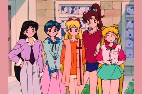 Who's Your 'Sailor Moon' Style Twin? Sailor Moon Outfit, Sailor Moon Fashion, Sailor Moon Screencaps, Sailor Moon S, Venus Fashion, Arte Sailor Moon, Sailor Moon Aesthetic, Sailor Moon Character, Sailor Fashion