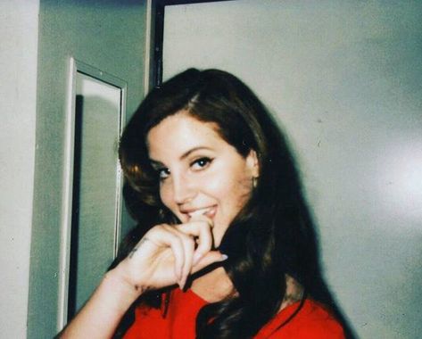 Lana Del Rey, A Woman, Red, Instagram