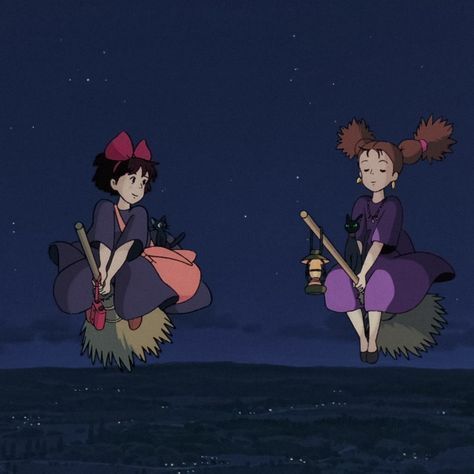 Ghibli Core, Ghibli Fanart, Beau Film, Studio Ghibli Characters, Kiki Delivery, Ghibli Artwork, Kiki's Delivery Service, I Love Cinema, Studio Ghibli Movies