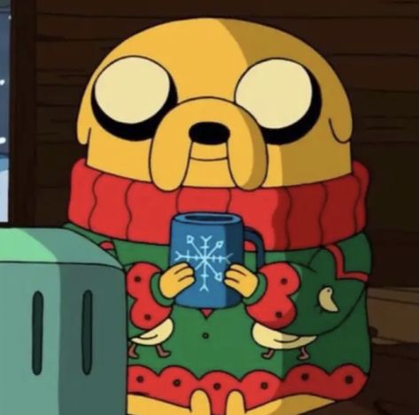 Christmas Pfp Funny, Christmas Pfp Anime, Adventure Time Funny, Christmas Profile Pictures, Matching Christmas Pfp Friends, Jake Adventure Time, Adveture Time, Pfp Funny, Christmas Pfp