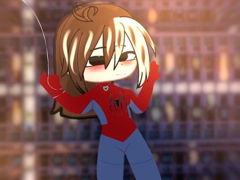 Gacha Spiderman, Spiderman Suit, Life Edit, Spiderman Suits, Gacha Edits, Gacha Life, Cute Drawings, Spiderman, Drawings