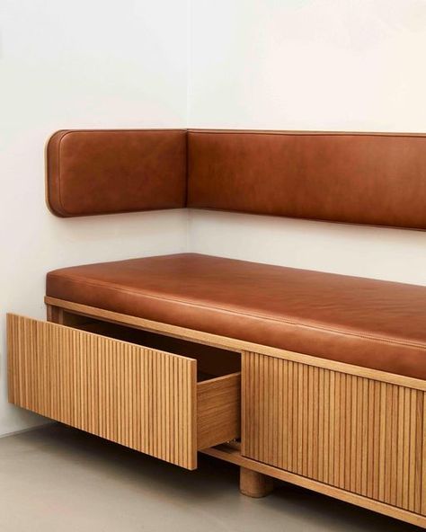 Seating In Kitchen, Banquette Seating In Kitchen, Banquet Seating, Leather Cushions, Kitchen Seating, Booth Seating, Built In Seating, Banquette Seating, Kitchen Benches