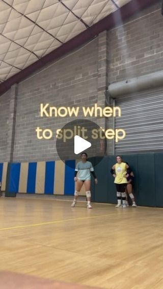 GHS Volleyball on Instagram: "Split steps will make a huge difference in your reaction time and passing ability.  If you’re not doing a split step, you need to be.   #defensewins #yes" Passing Drills Volleyball, Volleyball Passing Drills, Passing Drills, How To Split, How To Do Splits, Volleyball Workouts, Volleyball Training, Volleyball Drills, 8th Grade