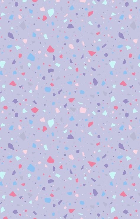 Pastel Pattern Background, Terazzo Iphone Wallpaper, Pastel Purple Pattern Wallpaper, Purple Terrazzo, Pastel Terrazzo, Ipad Background, Pattern Iphone Case, Apple Watch Wallpaper, Pastel Wallpaper