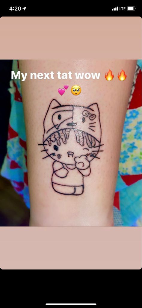 Patch Tattoos Women, Lil Uzi Vert Tattoos, Patch Tattoos, Star Sleeve Tattoo, Sleeve Tattoos For Guys, Graduation Cap Decoration Diy, Hello Kitty Tattoos, Tattoos Women, Graduation Cap Decoration