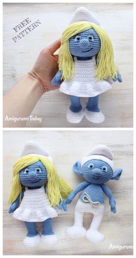 Crochet Patterns Free Beginner, Yarn Dolls, Pola Amigurumi, Haken Baby, Crochet Doll Pattern, Crochet Patterns For Beginners, Knitted Dolls, Crochet Toys Patterns, Crochet For Kids