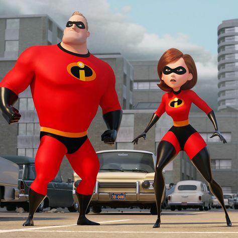 Mr And Mrs Incredible, Mr Incredible And Elastigirl, Partner Costumes, Mrs Incredible, Disney Incredibles, Mr Incredible, Couples Costume, Costume Inspo, Me And Who