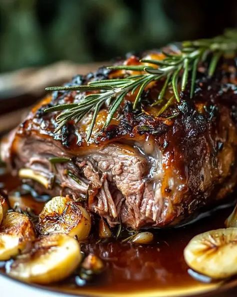 Slow Roasted Recipes, Rosemary Pot Roast, Rosemary Garlic Lamb Shank, Slow Roasted Lamb Shoulder Jamie Oliver, Roast Lamb Christmas Dinner, Lamb For Thanksgiving, Lamb Shoulder Roast Recipes Ovens, Slow Cooked Roast Lamb, Winter Lamb Recipes