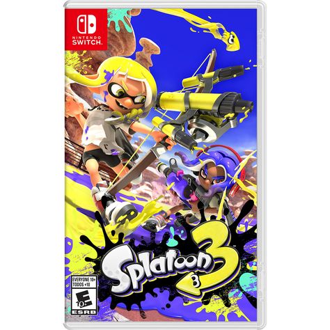 Nintendo Switch Splatoon, Nintendo Mario Kart, Splatoon Games, Nintendo Splatoon, Nintendo Console, Luigi's Mansion, Switch Nintendo, Splatoon 3, Salmon Run