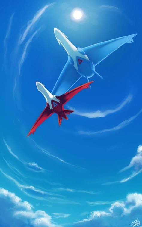 Latios Pokemon, Pokemon Latias, Pokemon Official Art, Latios And Latias, Pokemon Mix, Dark Pokémon, Hoenn Region, Pokemon Official, Legendary Pokemon