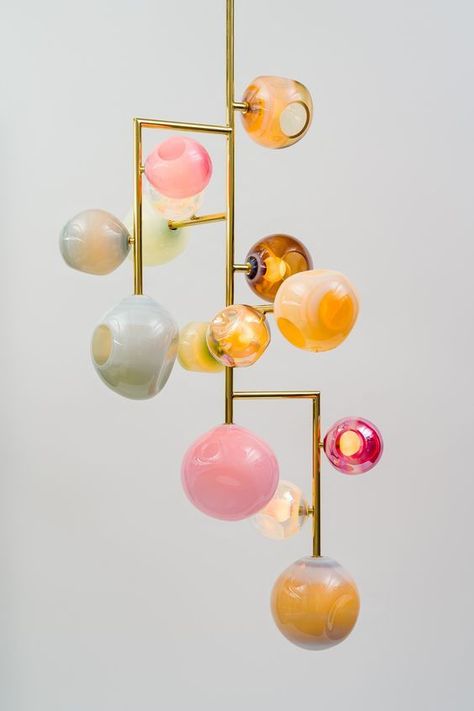 Absolutely obsessed with hand-blown glass! 💡✨ Ever since witnessing the mesmerizing artistry of glass blowing in Venice, I've been captivated by its beauty. This multi-bulb light fixture is a stunning example of that craftsmanship. Each piece is unique, adding an artistic touch to any space. Dive into more lifestyle and interior design inspo on my blog! #LeslieKarenDesign #InteriorDesign #HomeStyling #HandBlownGlass #ArtisanCrafts #GlassArt #LightingDesign #HomeDecor #DesignInspo #VenetianIn... Amazing Landscaping, Paper Lighting, Outfit Recipes, Organic Glass, Colour Theory, Deco Luminaire, Contemporary Chandelier, Apartment Style, Coloured Glass