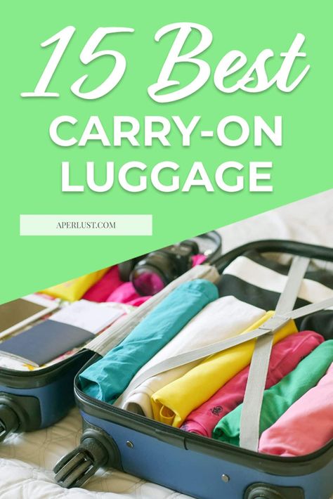 Looking to pack comfortably for your flight? Then read our review and list of the best carry-on luggage. Safari Green, Cabin Suitcase, Cabin Luggage, Smart Charger, Best Carry On Luggage, Luggage Sizes, Travel Board, Travel Collection, Carry On Luggage