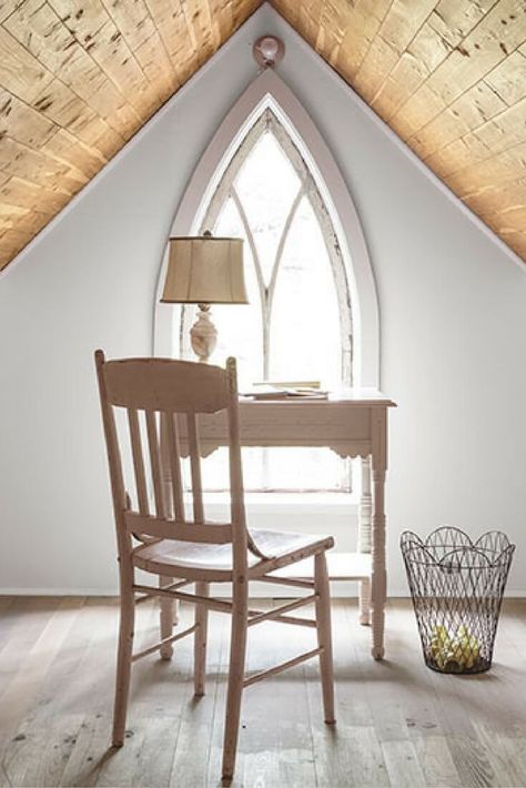 Writing Nook Ideas, Writing Nook, Writing Studio, Small Grey Bedroom, Writing Corner, Writing Retreat, Rustic French Country, Office Chair Without Wheels, Writing Space