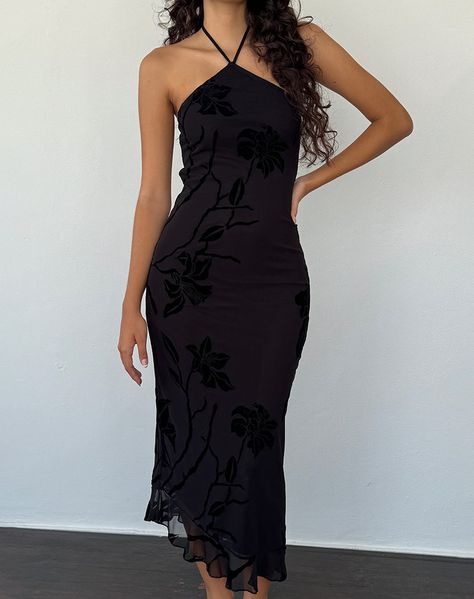 Charlotte York Dress, Formal Midi Dresses, Desired Wardrobe, Black Orchids, Formal Midi Dress, Charlotte York, Asymmetrical Style, Formal Clothes, Charlotte Dress