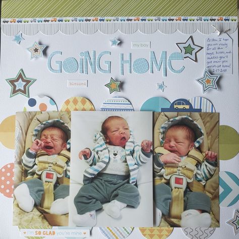 Infant Scrapbook Ideas, Baby Scrapbook Ideas Boy, My First Year Scrapbook Ideas, One Year Old Scrapbook Ideas, Ultrasound Scrapbook Layouts, Scrap Book For New Born Baby, Babybook Scrapbook Ideas, Sonogram Scrapbook Page Ideas, Scrapbook For Baby Boy