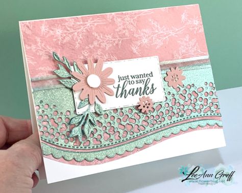 Around the Bend team swap Decorating Inside Of Handmade Cards, Su Around The Bend Cards, Stampin Up Around The Bend Cards, Around The Bend Stampin Up Cards, Stampin Up Around The Bend, Around The Bend, Dainty Flowers, Counting Cards, Hand Made Greeting Cards