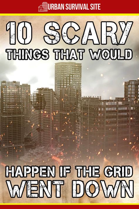 The purpose of this article is not to scare you or to spread doom and gloom, but to educate you on what would happen if the grid went down. Dooms Day Prepping Ideas, Preparing For Doomsday, Off Grid Prepping, Grid Down Survival, Dooms Day Prep, Grid Down Prepping, Doomsday Prepping List, Doomsday Prepping For Beginners, Urban Survival Kit