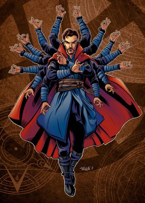 Doctor Strange Comic, Loki Poster, Doctor Strange Art, Marvel Tattoos, Comic Book Collection, Doctor Strange Marvel, Marvel Drawings, Marvel Comics Wallpaper, Superhero Wallpaper