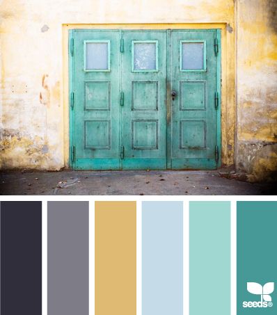 Design Seeds, Yellow Colour Scheme, Color Palate, Bathroom Colors, Room Paint, Colour Scheme, Colour Schemes, Color Pallets, Room Colors