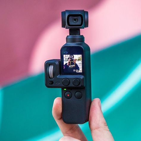 DJI Osmo Pocket 3-Axis Stabilized Camera #CameraGadgets, #pocket, #portable Best Vlogging Camera, Best Camera For Photography, Handheld Camera, Pocket Camera, Osmo Pocket, Camera Photos, Vlogging Camera, Small Camera, Action Cam