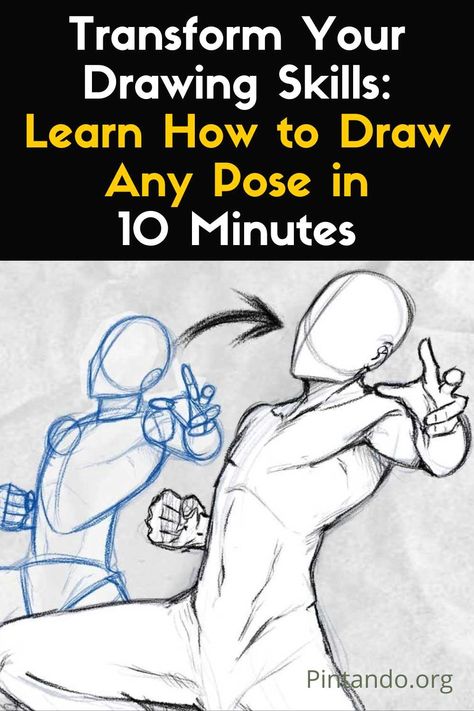 Welcome to our post on drawing poses like a pro! Today, we're going to be discussing a step-by-step tutorial on how to construct and draw poses with ease. Whether you're a beginner or a seasoned artist, this tutorial will be helpful in achieving anatomically correct poses. Our expert, Marcel, will be sharing tips and tricks on how to simplify the body, avoid common mistakes, and tackle harder poses. Let's dive in and learn how to draw poses like a Master! When it comes to drawing poses, it's... How To Gesture Draw, How To Draw Faster, How To Draw Human Anatomy, Beginner Drawing Lessons Step By Step, How To Draw Poses Step By Step, How To Sketch A Body Step By Step, Body Drawing Tutorial Step By Step, How To Draw Characters Step By Step, How To Draw Body Poses Step By Step