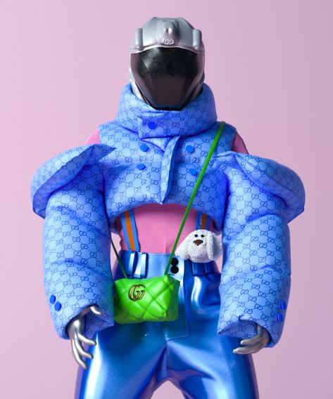 GUCCI MAN on Behance Fashion Metaverse, Clout Collection, Digital Fashion, 3d Fashion, Cyberpunk Fashion, Marvelous Designer, Futuristic Fashion, Virtual Fashion, Cyberpunk Art