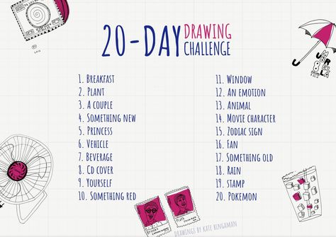 20 day drawing challenge 21 Day Drawing Challenge, 20 Day Art Challenge, 20 Days Drawing Challenge, 20 Day Drawing Challenge, 15 Day Drawing Challenge, 20 Day Oc Challenge, Funny Challenges, 20 Day Challenge, 30 Day Drawing Challenge