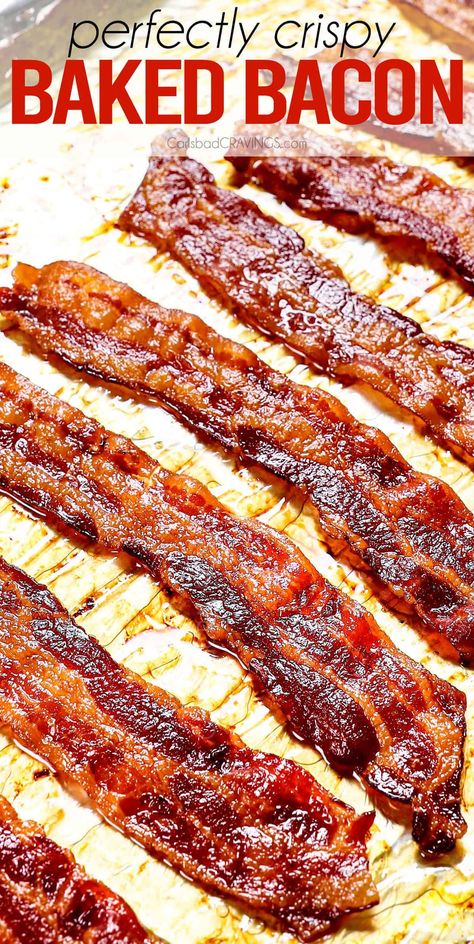 Oven Cooked Bacon Oven Bacon Thick Cut, Thick Bacon In Oven, Bacon In Oven With Flour, Bacon Cooked In The Oven, Bacon In Oven Recipe, Oven Fried Bacon How To Make, Baking Bacon In Oven, Cook Bacon In Oven How To, Best Bacon In Oven