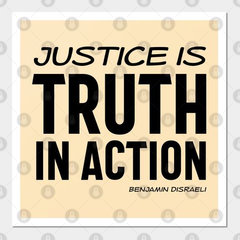 Benjamin Disraeli Quotes, Benjamin Disraeli, Justice Quotes, Text Wall, Quote Black, Telling The Truth, Shop Justice, Game Quotes, Truth And Justice