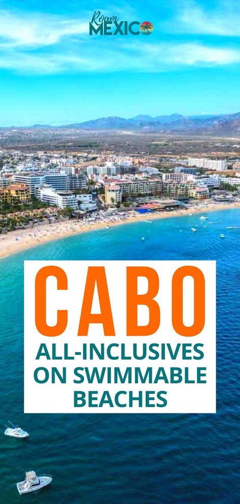 Planning your next vacation? Discover the top all-inclusive resorts in Cabo with swimmable beaches! I've got you covered from romantic adults-only hideaways to family-friendly resorts. Save this pin for your Cabo travel planning! best cabo resorts all inclusive, cabo san lucas all inclusive resorts, best all inclusive cabo resorts, cabo san lucas resorts for families, medano beach cabo, best beaches in cabo san lucas, swimmable beaches in cabo, cabo beaches, los cabos beach, cabo mexico resorts All Inclusive Cabo San Lucas Resorts, Cabo San Lucas Family Vacation, Best Cabo Resorts All Inclusive, Cabo San Lucas Resorts, Medano Beach Cabo, Villa Del Palmar Cabo, Riu Palace Cabo San Lucas, Cabo Travel, Mexico Life