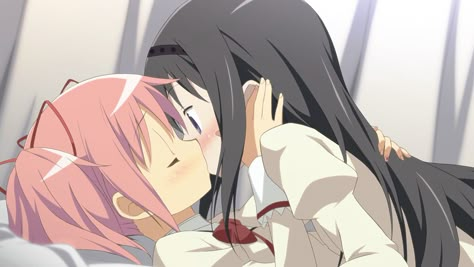 Akemi Homura, Mahō Shōjo Madoka Magica, 2000s Art, Paint Brush Art, Mahō Shōjo, Puella Magi, Yuri Anime, Cute Anime Profile Pictures, Puella Magi Madoka Magica