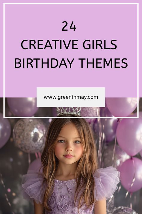 Make her birthday one to remember. Explore 24 girls birthday party ideas packed with creativity and fun. From enchanting kids party themes to playful girl party themes, this list has the best ideas to help you plan a magical and stress-free event for your little one. 9 Birthday Photoshoot Ideas, Girl Birthday Party Ideas 9 Year, Birthday Party Ideas 8 Girl, 7th Birthday Theme Girl Party Ideas, 8th Birthday Theme Girl, Girls 8th Birthday Party Themes, 7th Birthday Girl Ideas Theme, 7th Birthday Party For Girls Themes, 8th Birthday Party Girl