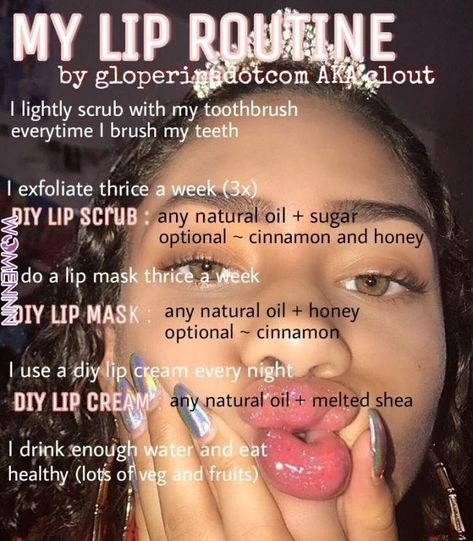 Diy Lip Mask, Lip Routine, Diy Lip Scrub, Lip Tips, Skin Care Routine For 20s, Lip Scrub Diy, Makeup Tip, Lip Care Routine, Face Care Routine