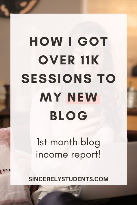 Check out my first month blog income report! I break down all my stats, including traffic, income sources, and more! Learn how I got over 11k sessions to my new blog! #blogging Blogging Income Reports, Blog Income Report 2023, Blogging Income, Income Sources, Income Report, Blog Income Report, Nomad Lifestyle, Blog Business, Blogger Lifestyle