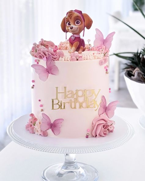 𝐃𝐞𝐦𝐞𝐭 🇹🇷 (@gateauxdelices_13) • Instagram photos and videos Sky Paw Patrol Birthday Cake, Cake Paw Patrol, Skye Paw Patrol Cake, Sky Paw Patrol, Paw Patrol Party Decorations, Paw Patrol Birthday Cake, Luxury Cake, Paw Patrol Cake, Paw Patrol Birthday Party